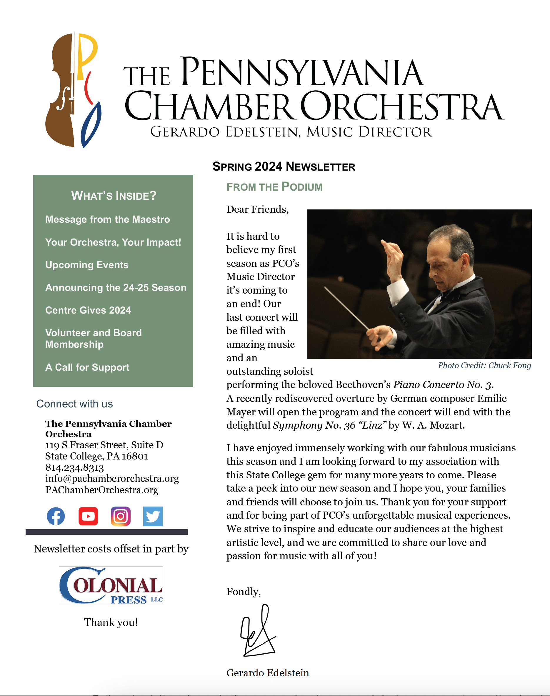 Pco Spring 2024 Newsletter